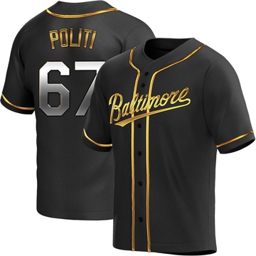 Andrew Politi Baltimore Orioles Women's Black 2023 City Connect Name &  Number T-Shirt