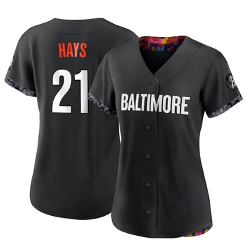 Baltimore Orioles Austin Hays - Gray Jersey Player Name & Number-L