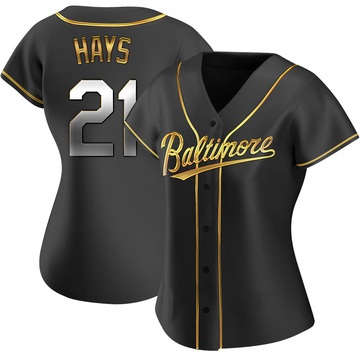 Promlb Austin Hays Baltimore Orioles Black 2023 City Connect Authentic Jersey - Men's S