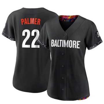 Men's Mitchell and Ness Jim Palmer Baltimore Orioles Replica Cream  Throwback Jersey