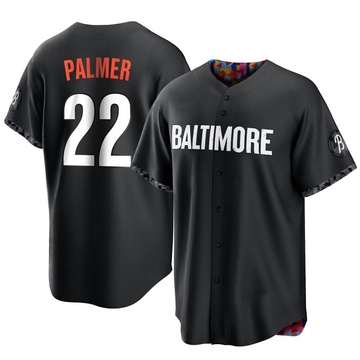 Jim Palmer Baltimore Orioles Youth Black Roster Name & Number T-Shirt 