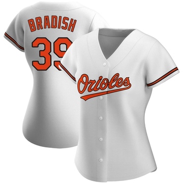 Kyle Bradish Men's Baltimore Orioles Alternate Cooperstown Collection Jersey  - Orange Replica